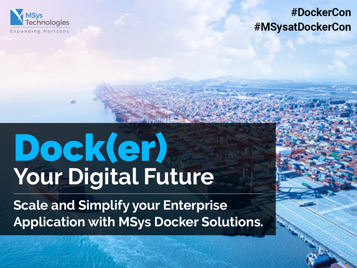 AziroTech's tweet image. #DockerCon #DockerCon2019 #Docker #MSysatDockerCon