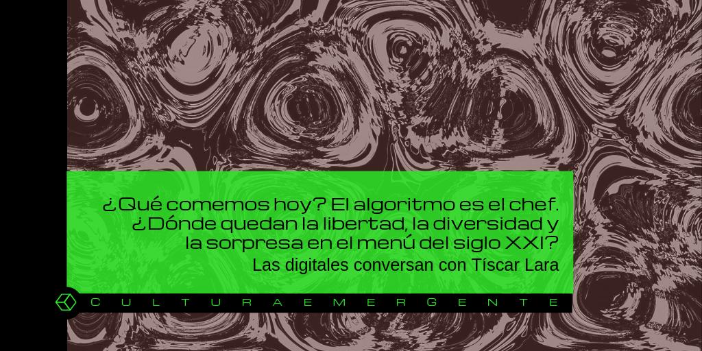 lasdigitales's tweet photo. Ese apasionante tema del mundo digital: los algoritmos 📉. ¿Dónde queda nuestra libertad? Para reflexionar 🤔. Ecos de la Semana de la Cultura Digital 2019.
#SCD2019 #Algoritmos #podcastlasdigitales
👂👉 https://t.co/S94vbx1ihd https://t.co/HKtVXpApk8