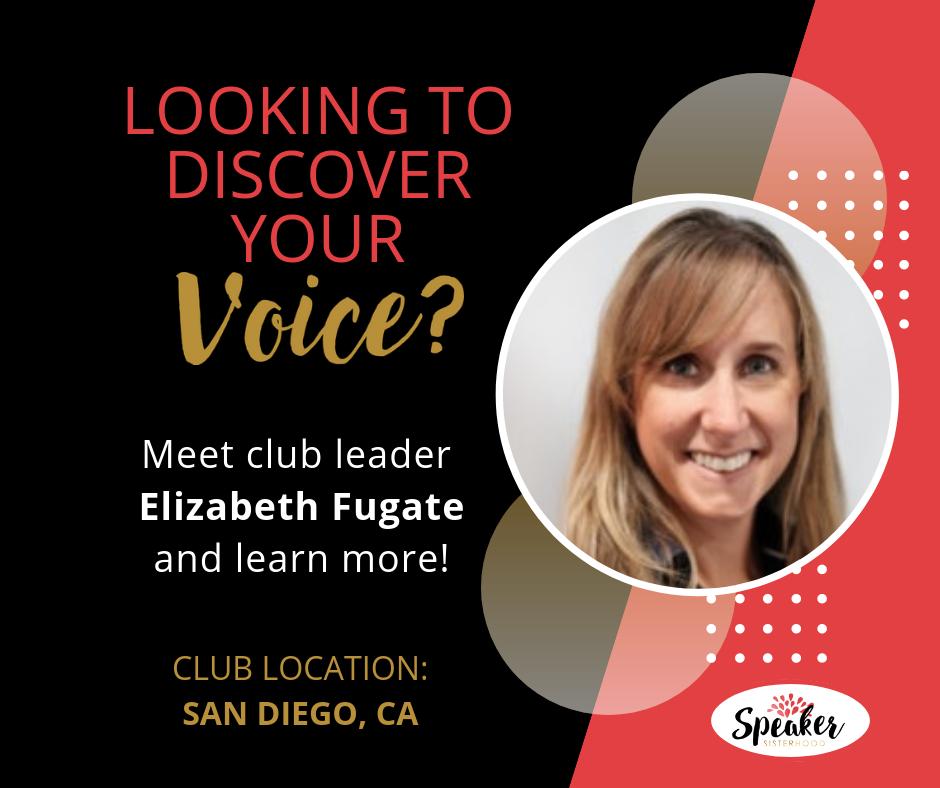 Women of #SanDiego California: We have a new #publicspeaking club opening next Monday! Want to experience #SpeakerSisterhood for yourself and see what all the buzz is about? Check out the launch of our new North County club run by <a href="/FugateHR/">Elizabeth Fugate, SPHR</a>! RSVP here: buff.ly/2V50H0u