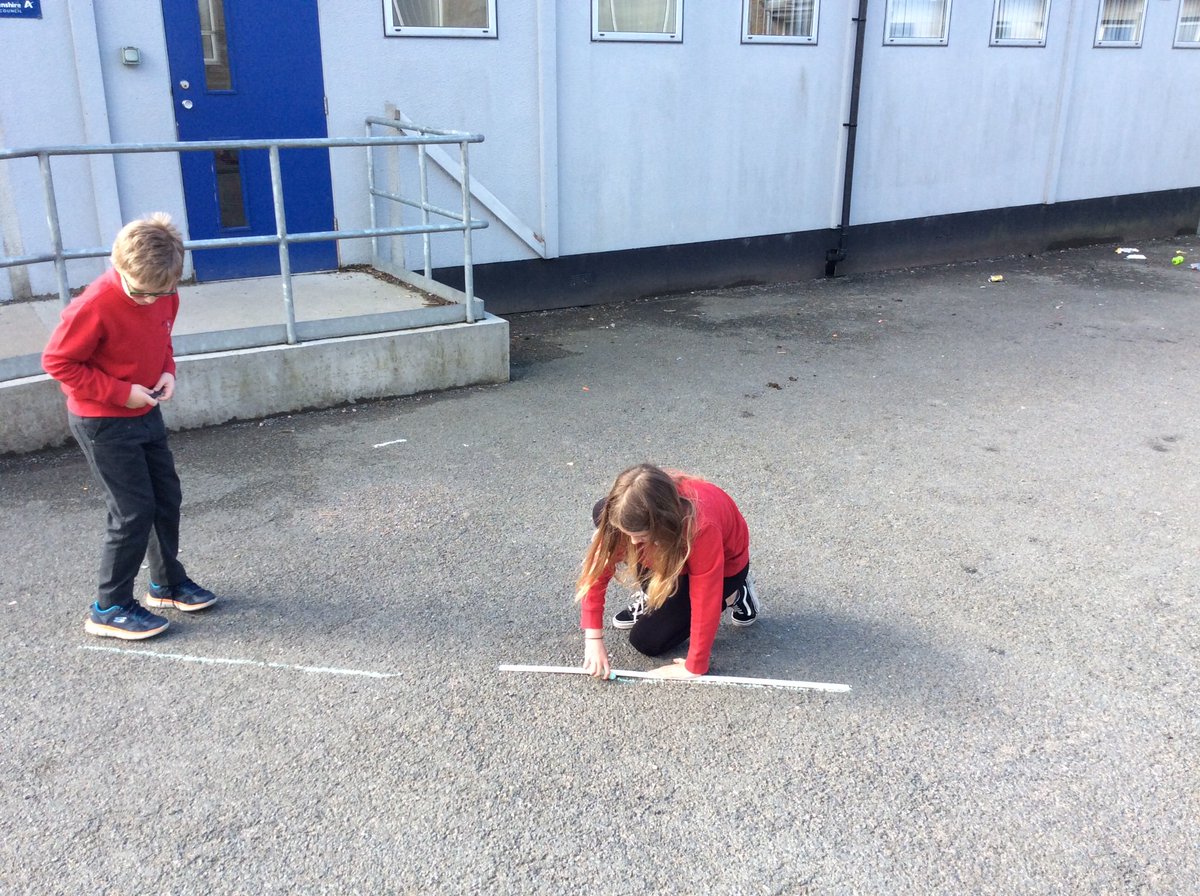 newmacharp4's tweet photo. In maths we are learning about measurement. We took our learning outdoors to measure our shadows as well as calculating the area of the multi purpose court which is 1188 square metres. @MacharNew https://t.co/RVTgnZYel6