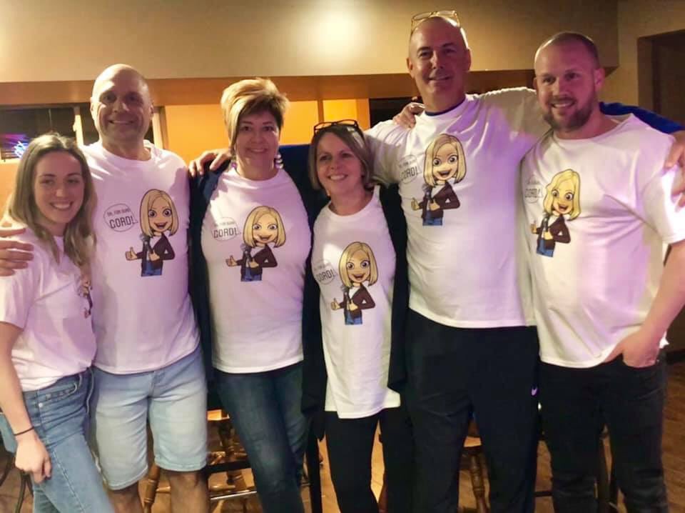 ParkerrogerMD's tweet photo. Hey @CassieCampbell what do you think of our great new t-shirts???  #ohforsuregord https://t.co/NRK8YKypyY