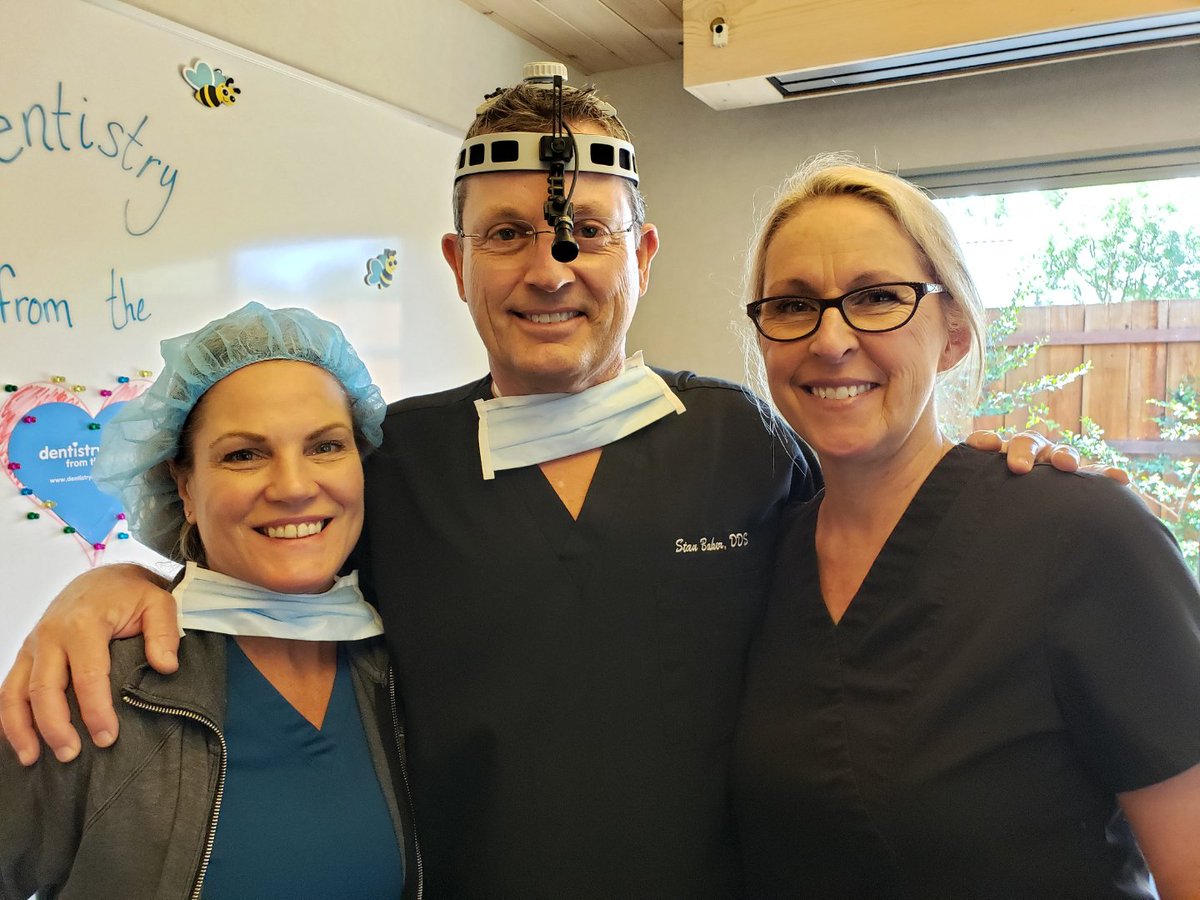 GModestoDIOS's tweet image. We were so proud to be a part of the Dentistry From The Heart, a free dental clinic put on locally by Dr. Robert McCulla of Turlock Dental Care. Kristie, Michelle, and Steph joined Dr. Baker to provide care to several patients in need of extractions and other surgical services.