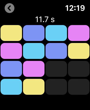 tocappcom's tweet photo. Sudoku Wear 4x4 - Watch Game.⌚️Reduced Sudoku 4x4 for Apple Watch. Play with colors! 🌈
https://t.co/legl4cIYS8
#app #game #gamedev #games #indie #ios #indiegame #indiedev #watchapps #iosdev #iosgame #iosgames #iosapp #applewatch #watch #smartwatch #applewatchgame #sudoku https://t.co/Ty1Mg5mdTi