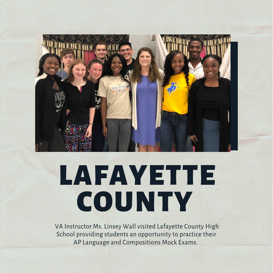 VirtualArkansas's tweet photo. VA Instructor Linsey Wall visited @LCSDCougars providing students an opportunity to practice their AP Language and Compositions Mock Exams. #vaimpact #onlinelearning #virtualarkansas https://t.co/Nf4cFWC7fw