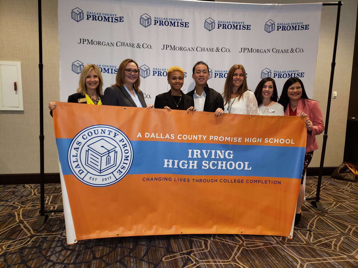 So excited for our @IrvingHigh community to be part of Dallas County Promise! #EquityandAccess #CollegeCareerReady #Cohort3 #MyIrvingISD