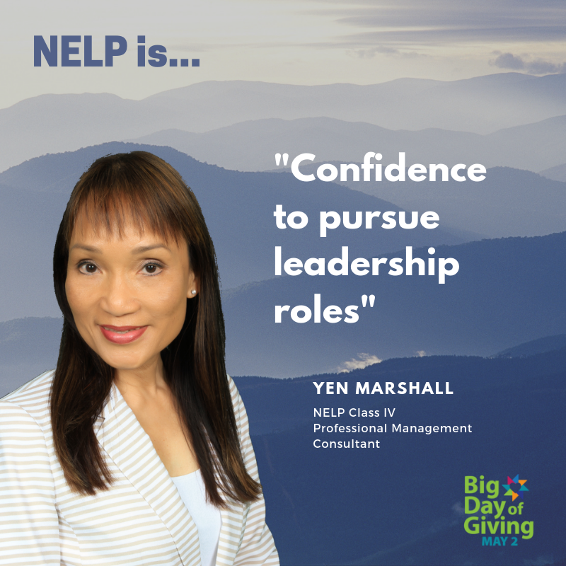NELPSac's tweet photo. “NELP experience empowered me and gave me the confidence to pursue leadership roles. NELP network has also provided collaborative opportunities to help the nonprofit orgs I serve.” #BDOG19 #UpLevelingTheRegion #NELPleaders https://t.co/dxTfE8IdJI