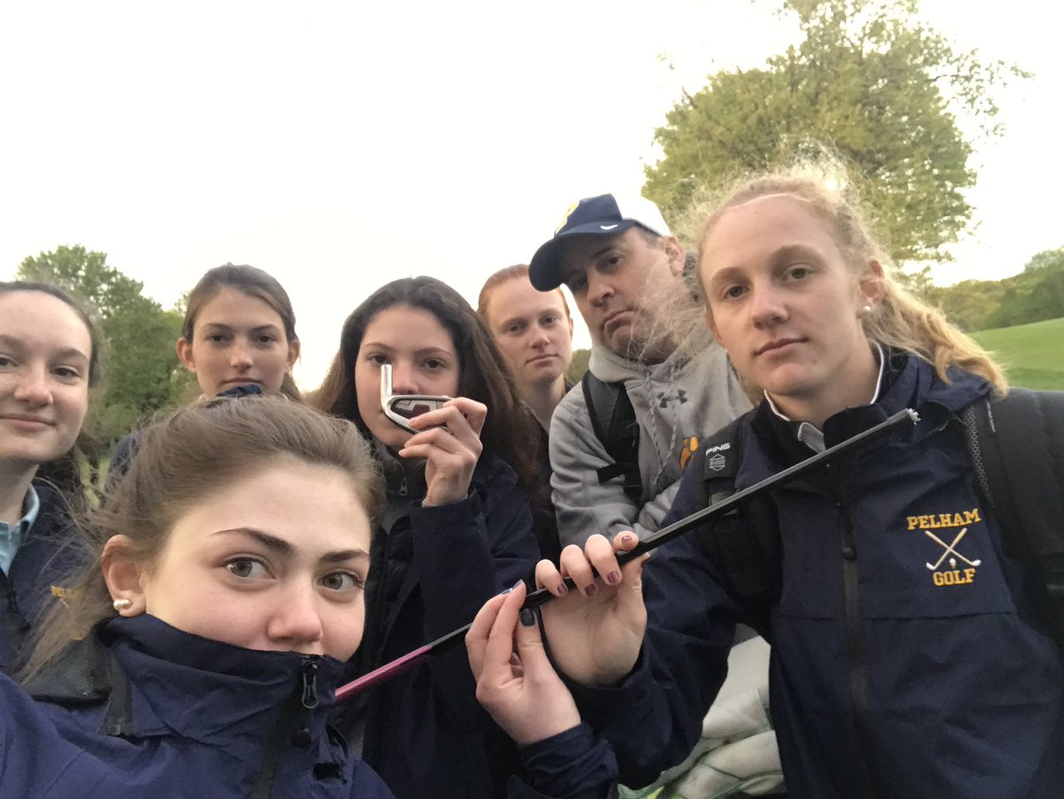 pelgirlsvgolf's tweet photo. Our record is broken like Caroline’s club. 8 stroke loss against Ursuline today. #pgvg #6-1 @Coach___P https://t.co/GwU7TrooNL