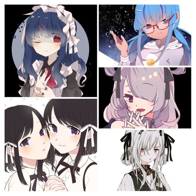 女の子アイコンメーカーのtwitterイラスト検索結果