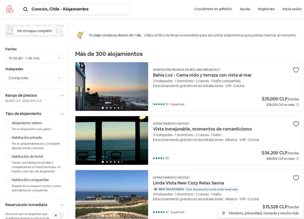 No hay nada que te impida venir a Concón este 1 de mayo...
Alojamiento para 2 desde $25.000 en AirBnb, imperdible!
#1deMayo #1deMayoEnConcon airbnb.cl