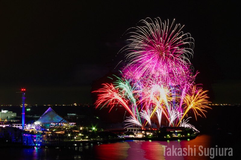 映画を観よう 花火シンフォニア 平成最後の花火はシーパラダイスの花火シンフォニア 今年のgwは9夜連続花火 つまり令和最初の花火もシーパラで楽しめるってこと 19 04 29 撮影 シーパラ 八景島 花火シンフォニア 花火 横浜 平成最後