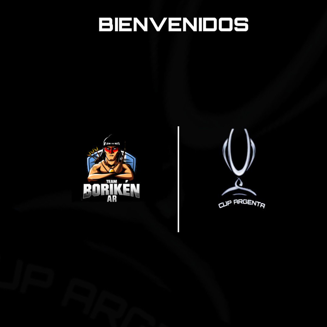ArgentaCup's tweet photo. 11° Equipo:@TeamBorikenARG 

Biemvenidos!

Buena Suerte! https://t.co/bpXjzDHtWs