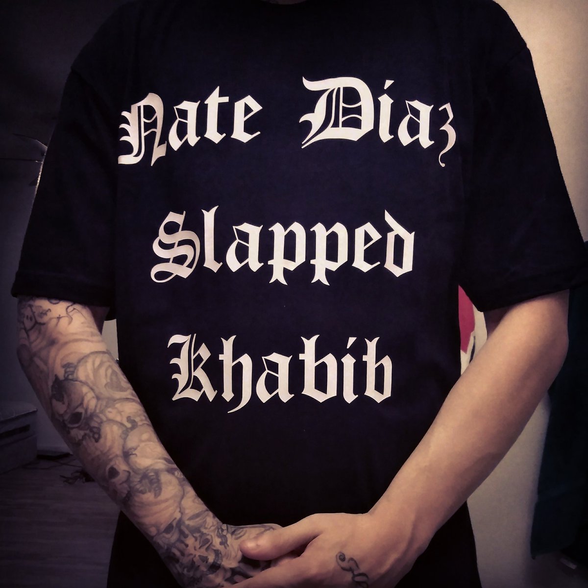 TupacTorres2's tweet photo. @Procisionite @AliAbdelaziz00 @NateDiaz209 @TeamKhabib https://t.co/VuEGRSofh2