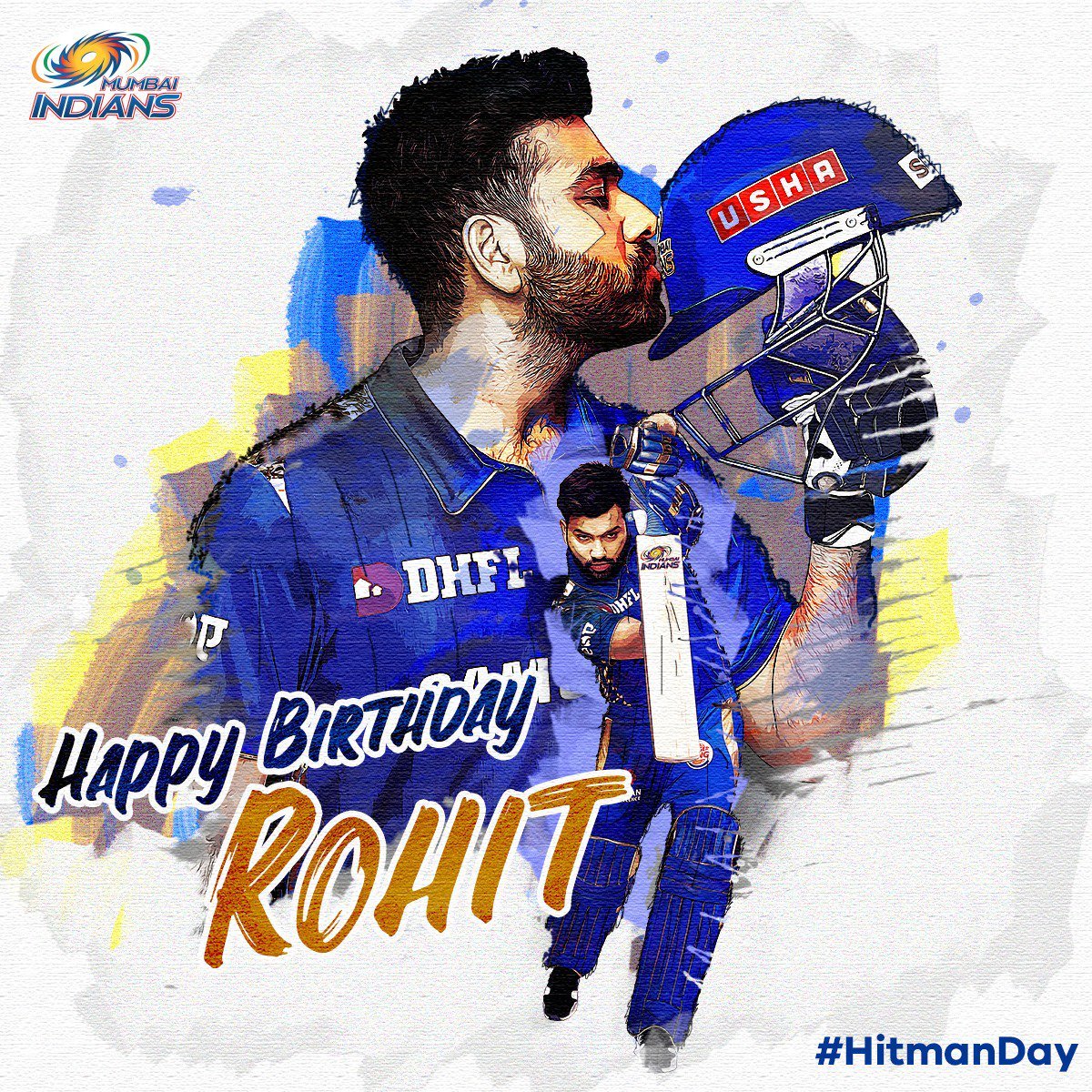  Very Very Sweet Happy Birthday to You Rohit Sharma. 