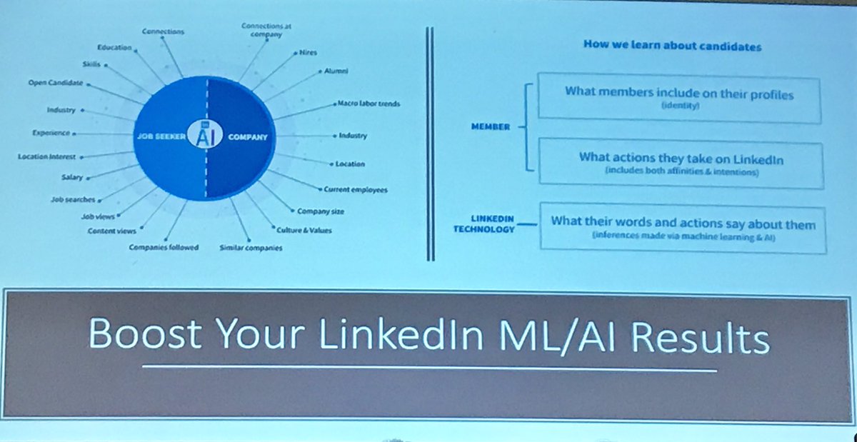 janmelnik's tweet photo. @CareerThinker Tom Powner presenting future in job search/LinkedIn and AI/ML #PARW2019 https://t.co/9an06LcORl