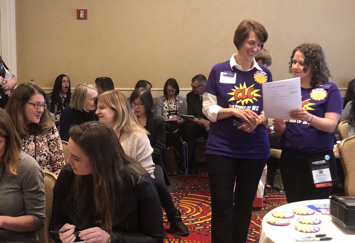 CLCct's tweet photo. Julie & Amanda rocking their “Telling your library story” workshop! #clacon https://t.co/50Xcxdggad