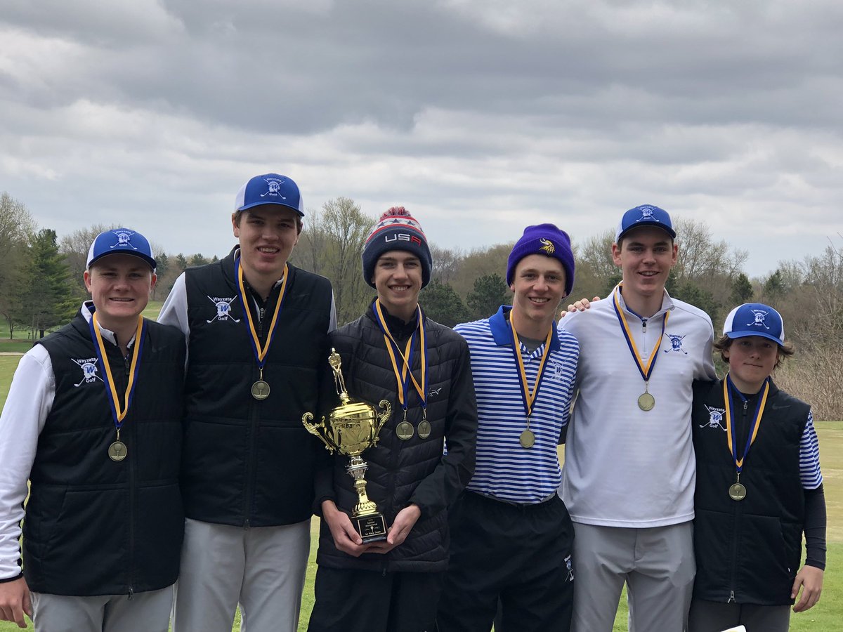 Wayzata_Golf's tweet photo. Great win at the Hastings Invite! Cooper- 75 (1st) Dylan- 77 (t-3) Seth 80 Shea 81 Evan 91 Pete 90 https://t.co/ZVDluB3jEa