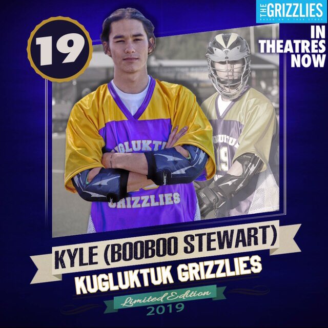 Lacrosse trading card.. yes. Race to the theater! Go now! Our movie #thegrizzliesmovie is out! I envy you if it’s playing in your home, here’s the list. #winnipeg #ottawa #edmonton #calgary #vancouver #victoria #toronto #halifax Trailer👉🏽 sqz.co/zA0KXFk @GrizzliesMovie