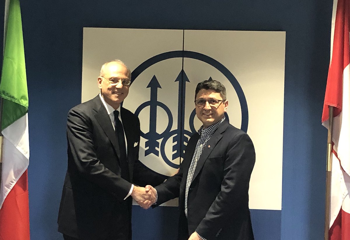 ItalyinCanada's tweet photo. Ancora una visita alla rete di imprese italiane in Canada. Grazie @BerettaCanada per l’accoglienza. https://t.co/uO7Um7f0tJ
