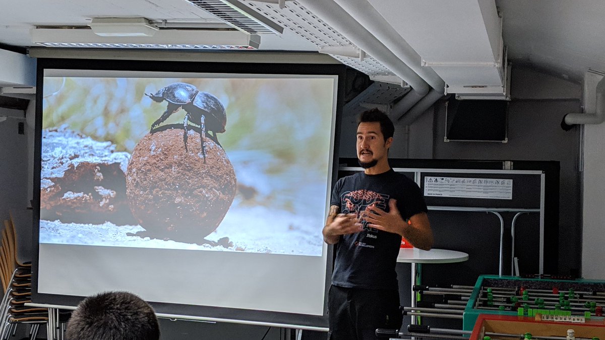 ChristophWelcz's tweet image. @nipafx talking about the Java 9 module system at @SCC_at_DATEV @MATHEMA123 #Hackerkegeln. Thanks for this great see dive, learned a lot!