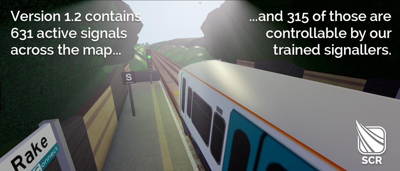 Stepford County Railway On Twitter Fun Fact With Version 1 2 0 Of The Game Now Out There Are 631 Signals Across Our Map Helping To Keep You Safe And Control The Flow Of - roblox stepford county railway signaller