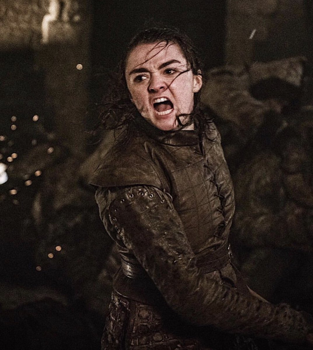 shopkgonline's tweet photo. ARYA STARK IS THE REAL QUEEN HERE 🐺👸🏽
#Arya #GamefThrones #queenarya https://t.co/WZuaV3bIOJ
