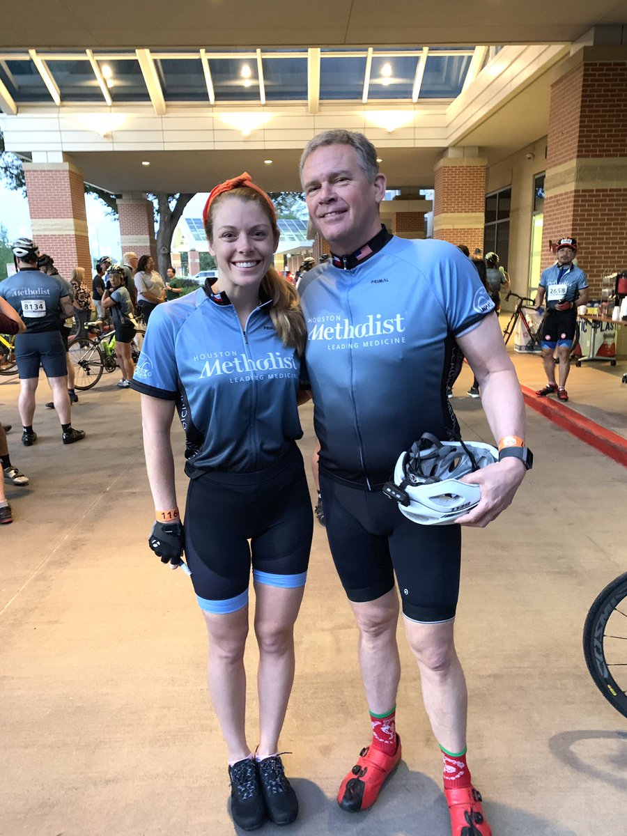 lauren_shadle's tweet photo. This weekend we rode 160 miles from Houston to Austin for the @BPMS150 to end #MultipleSclerosis My dad has a form of MS and we love supporting him in this wonderful race ❤️ #bpms150 https://t.co/TYjiPU1hIJ