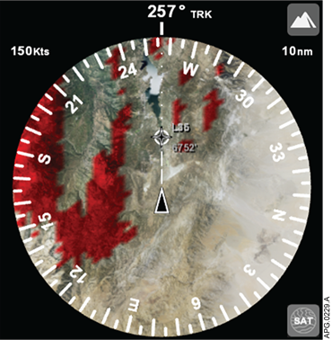 sandelavionics's tweet photo. #Avilons satellite view mode presents high res images overlaid with corresponding TAWS data.  SVS provides the sharpest hi res detail with the implementation of shaded terrain and surface overlays #AllInOneCockpit #IncreasedSafetyEnhancements https://t.co/KyaR9GYtNO
