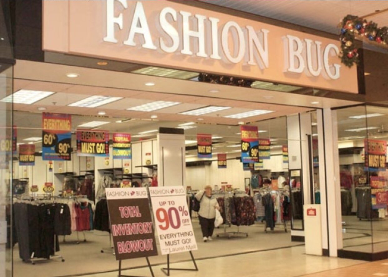 80sThen80sNow on X: 80s DEPARTMENT STORE of the Day: Fashion Bug