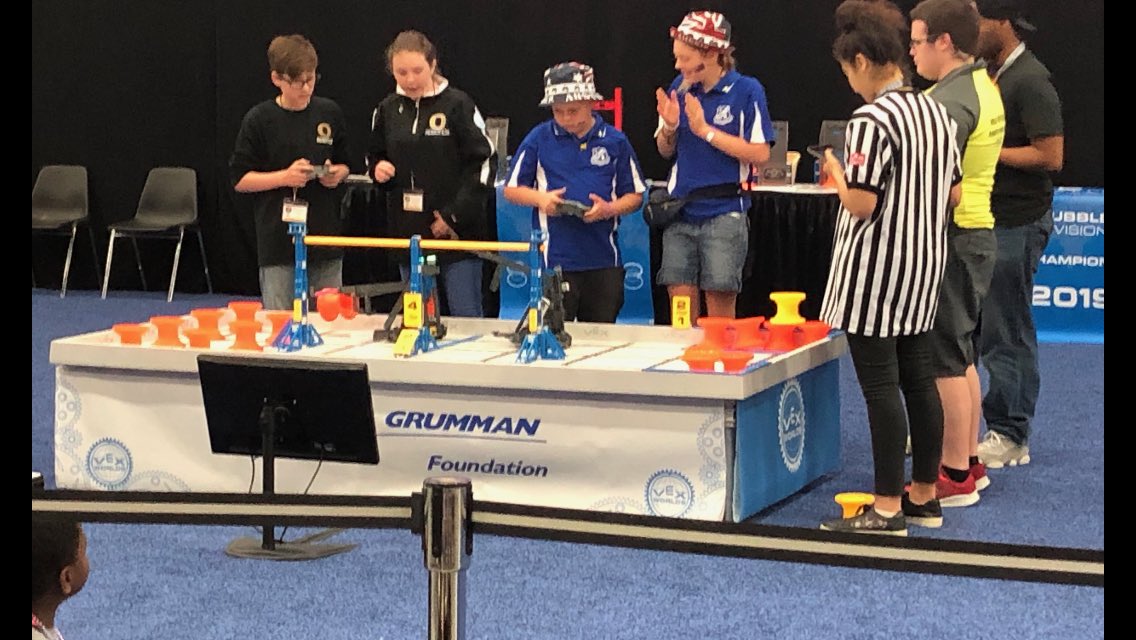 CE Hanna vs Team Australia at the Vex IQ World Championship in Louisville, KY! #GoBigO