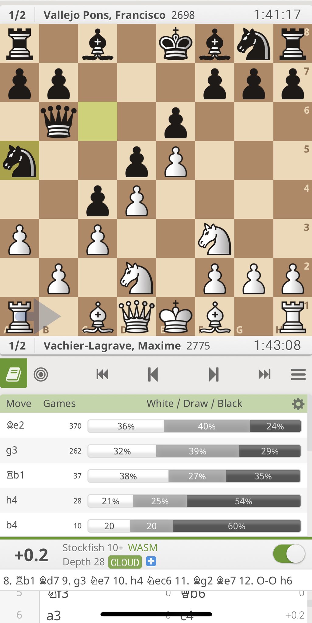 lichess.org on X: On Lichess v2, all features available in the browser  will also work well on mobile! Here are some v2 mobile screenshots of  features only available in the browser that