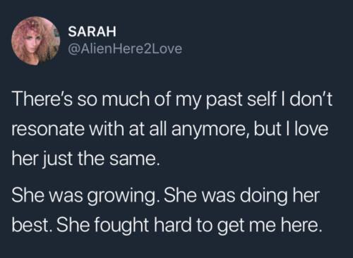 BeatEDs's tweet photo. Honor your #pastself because you wouldn't be here if he / she didn't carry you this far! #remember #makeknown #edrecovery #progress #process # https://t.co/jOLRM8ld1A