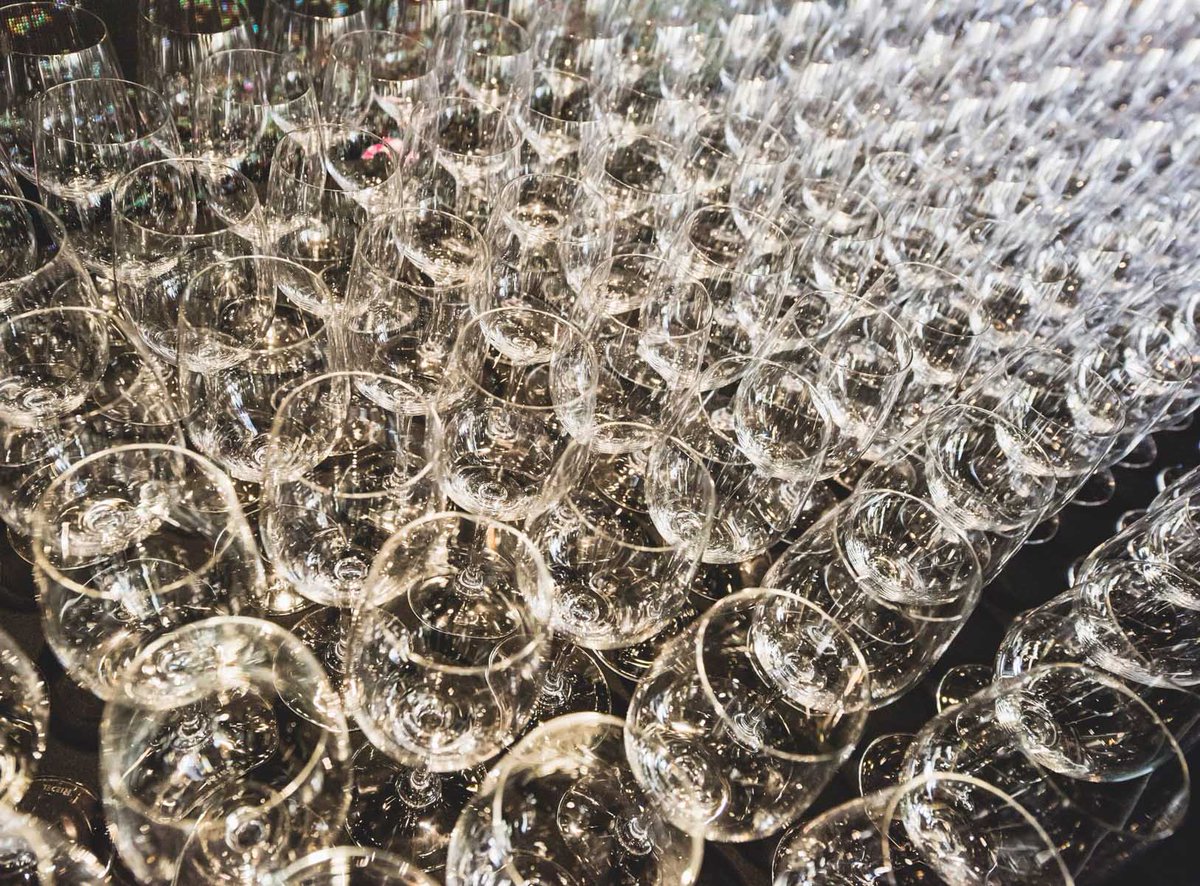 It's Effervescence Week Monday! We're busy polishing glasses - because in a few days, these glasses will finally be filled with sparkling wines from around the world! Right now, purchase 3 tickets and get the 4th free! Discount applied automatically.