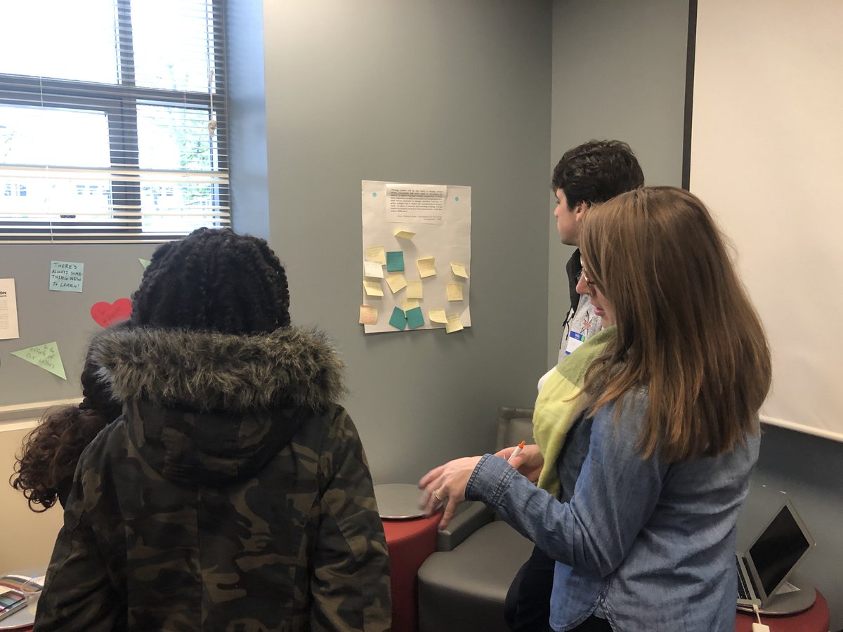 JAustinEDU's tweet image. I'm grateful to all of the incredible students + teachers who came to @umichSweetland today to learn more about #writingcenters + continuing visioning their own. We have a great @WashISD writing center network committed to literacy, community + equity through peer learning. #WC2P