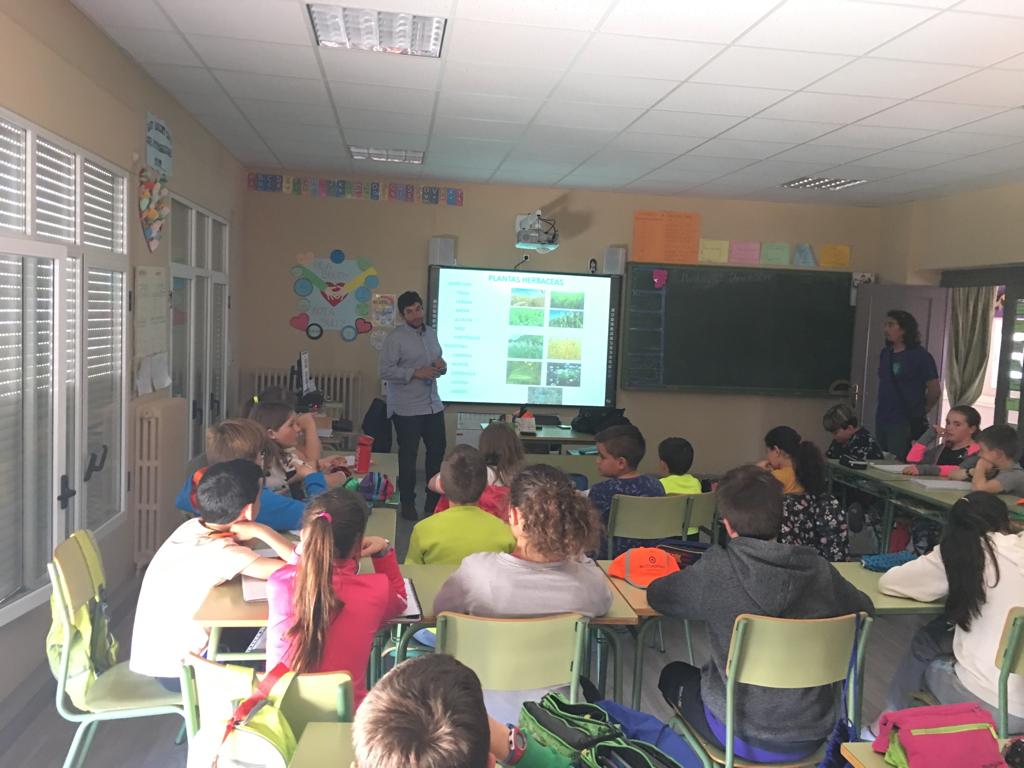 nicolas_urbani's tweet photo. Colaborando con @cralasvinas , en educación ambiental, flora y fauna. Hemos pasado una tarde fantástica con l@s niñ@s del campo de Borja. #colegiosrurales #involucradosconelmedioruralysusgentes https://t.co/tSVdiIEcyC