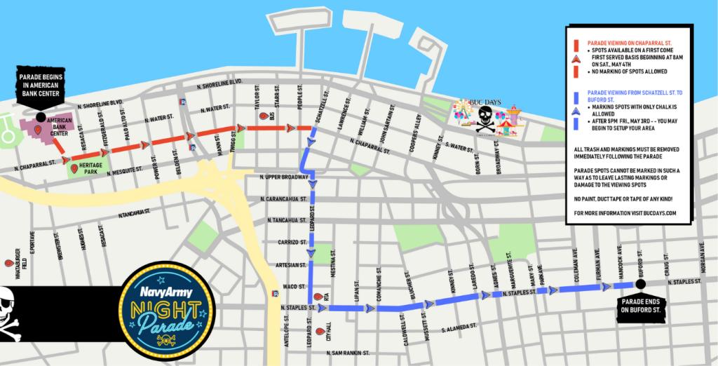 CorpusChristiPD's tweet photo. Buc Day night Parade do’s and Don’ts https://t.co/GhvEiZTwwh https://t.co/WIgOY6UtUp