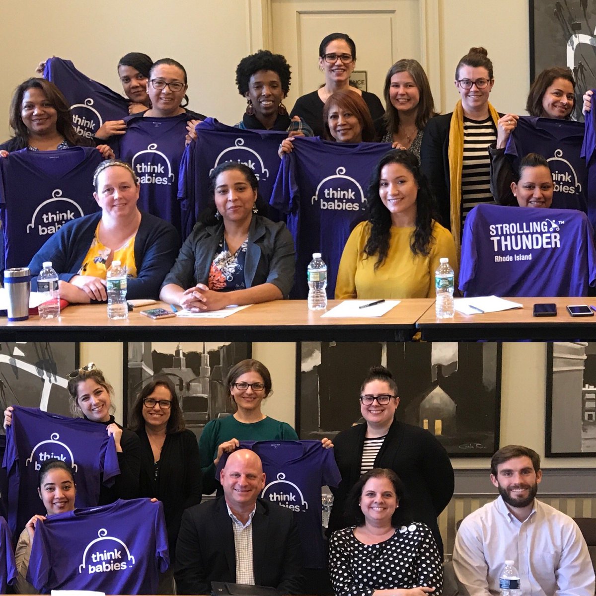 RIKidsCount's tweet photo. Here are some of our dedicated volunteers that will be with us on Wednesday! 

Wednesday is a BIG day for little ones in Rhode Island - there are 3 (THREE!) major events all taking place at the State House:

#StrollingThunderRI #ThinkBabies #ECE https://t.co/WSpvfNbCxr