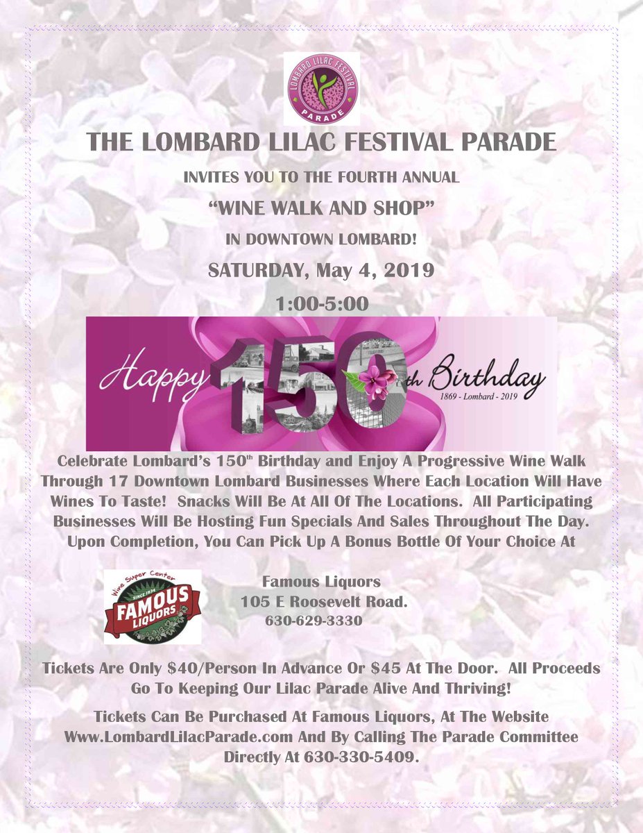 The Spring Wine Walk &amp; Shop is Saturday May 4, 1-5pm.  Do you have your tickets yet?