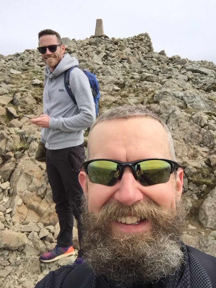 Psychops's tweet photo. Another great day out in the Welsh hills with my beautiful hairy friend...and Rosie Lea, my gorgeous dog. #cadairidris #thebeautifulone ⁦@SaulCuttell⁩ #getoutside #goclimbing #hillsforhealth https://t.co/ZwxR5R0hkC