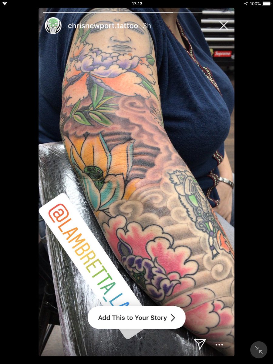 TraceyYoung3's tweet photo. Bit more added #arm #sleeve https://t.co/hUzRb4Aekg