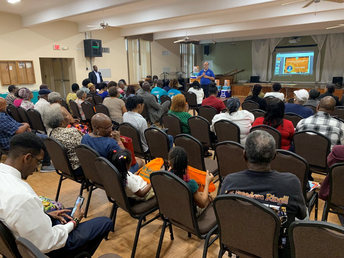 HardRockBridge's tweet photo. We had the opportunity to present the Hard Rock Stadium Pedestrian Safety Improvements Project for Councilman Reggie Leon’s Quarterly Community Meeting. Thank you Councilman Leon and the residents of @CityofMiaGarden for your hospitality. #cityofmiamigardens #hardrockstadium https://t.co/R557PBV5rE