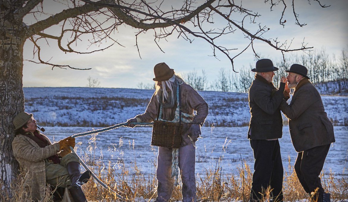 The inaugural production by <a href="/BlackRadishYYC/">Christopher Hunt</a> is a reverential staging of Beckett's "comic masterpiece." Read @_LoriMontgomery's incredibly thoughtful review theyyscene.com/2019/04/29/the…