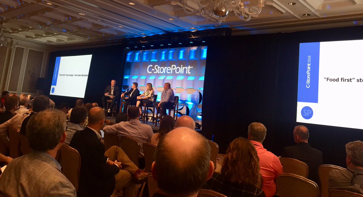 CStorepoint's tweet image. Content session at #CStorePoint19 sharing trends in food service and guest experience