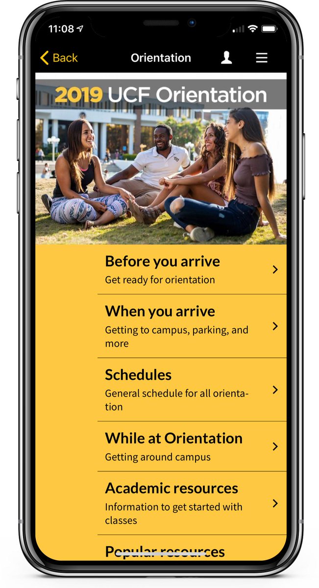 ucfmobile's tweet image. The @ucfmobile app is celebrating our @UCF graduates and welcoming our new Knights this week with mobile guides to Commencement and Orientation. Download UCF Mobile at ucfmobile.ucf.edu to stay connected!