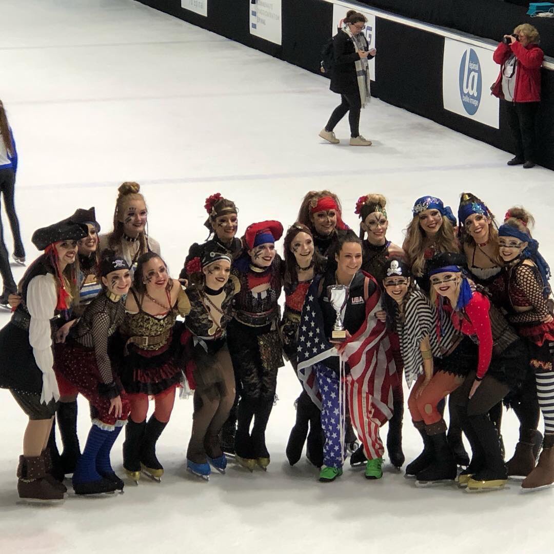 harmonyonice's tweet photo. What a week! We are very proud of all of our skaters. They left their hearts on the ice in Epinal. Congratulations to our Seniors for their Bronze medal, Juniors for their 5th place finish, Adults for their Bronze medal our Novice team for their 4th place finish! Safe travels💚🇺🇸 https://t.co/uLX47wYEpt