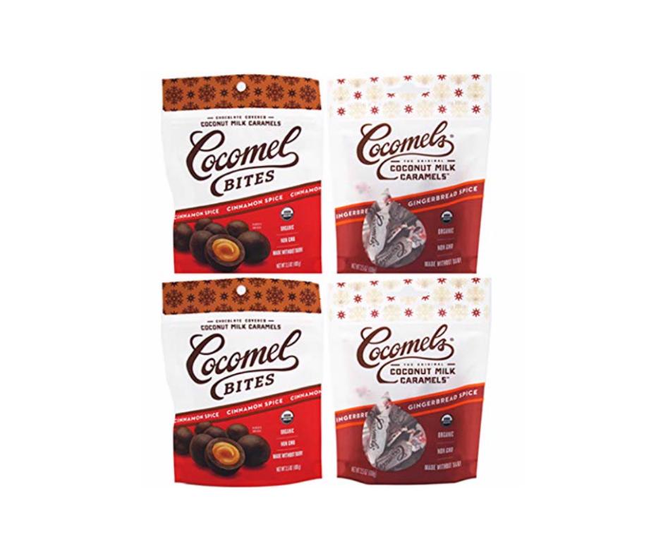 JJsCocomels's tweet photo. Limited Edition Holiday Flavor Cocomels are now on sale 25% for a short amount of time: https://t.co/CEaB19nH9c https://t.co/viA56hMdiZ
