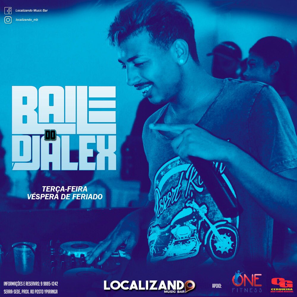 djayalexpereira's tweet photo. Localiza aí geral! Amanhã tem Baile do Lelek no meu barzinho preferido. @localizando_Bar https://t.co/ZfyOapXiW9