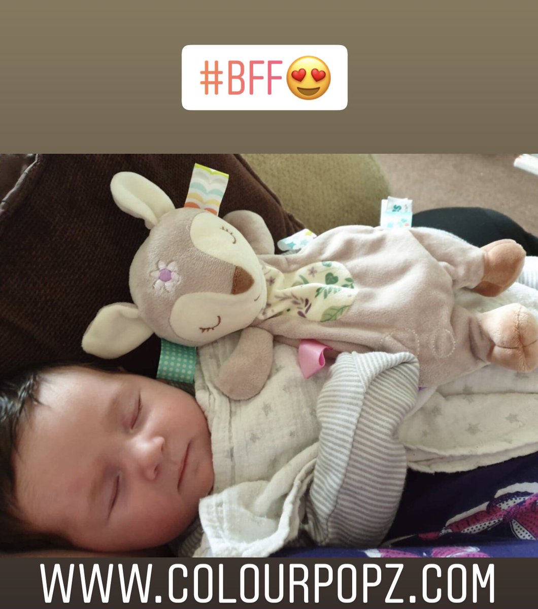 ColourPopz's tweet photo. There’s only 1 thing we love more than a #happycustomer and that is to know our gifts are loved 😍I think this little cutie has a new #bfforever 
#loveyoucanfeel @marymeyertoys #babyshower #nurserytoys #babycomforters #newborngifts #liverpoolmums #llibtwitter #gfmy https://t.co/GVQm00nJq3