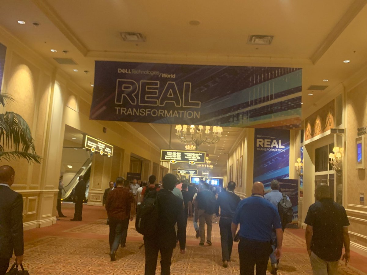 techman29's tweet image. #DellTechnologiesWorld 2019