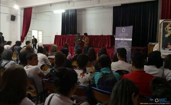 SdgCaravan's tweet photo. This week, #Yallah_Chabab from Association Passagers organized workshops for the benefit of 3 high schools, where nearly 300 students were able to talk SDG's, success stories, public speaking... 

@YLP_UNDP https://t.co/VNz8vc0h1o