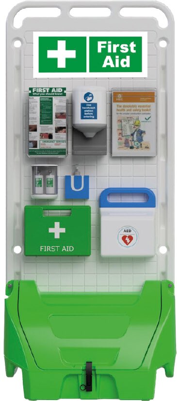 MULTI PURPOSE MOBILE DISPLAY UNIT GREEN FL-205-551-G